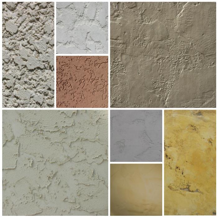 types of plaster photo