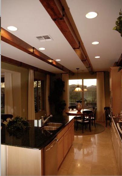 wood polyurethane beams photo