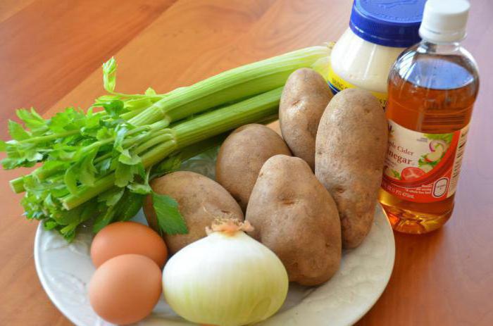 картофельный салат по американски рецепт