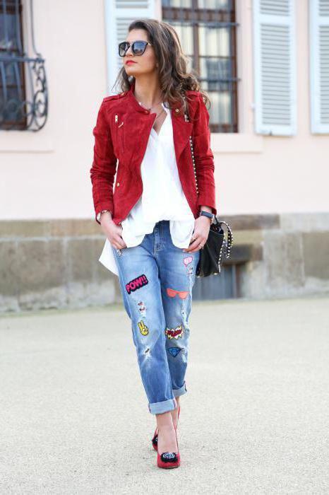 Red jacket with what to wear