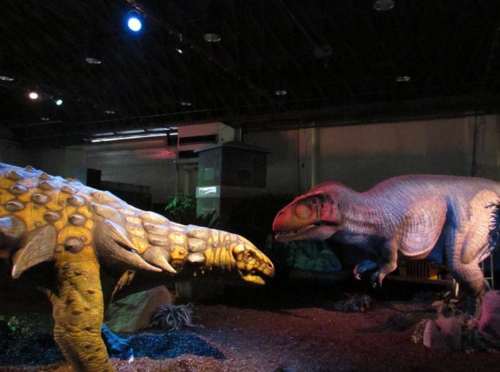 выставка динозавров в нижнем 