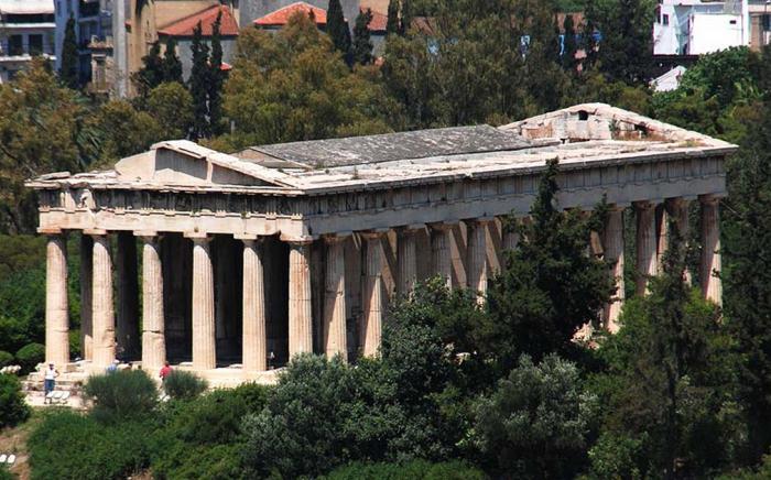 храм гефеста афины 