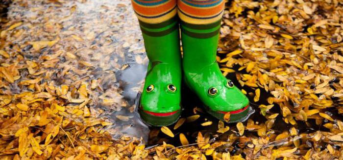 rubber boots for babies warmed