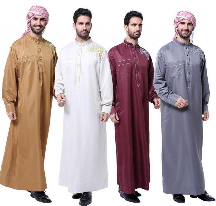 арабское мужское платье