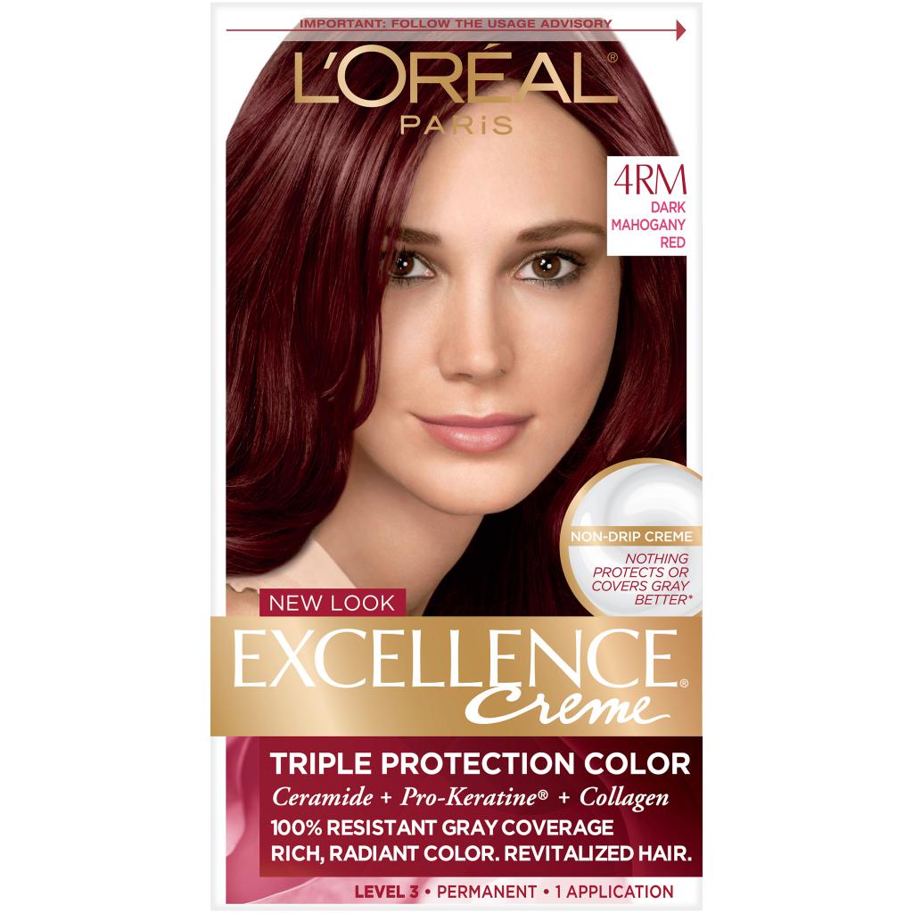Упаковка краски для волос "Лореаль" Experience