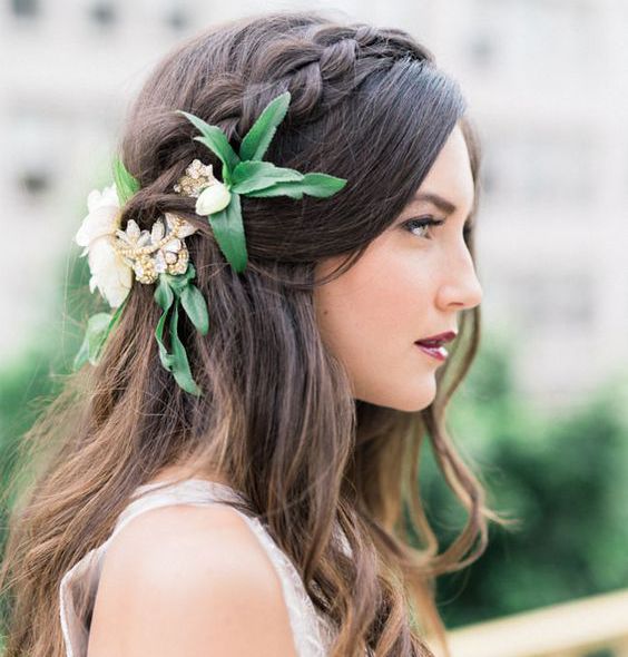 Long hair braid