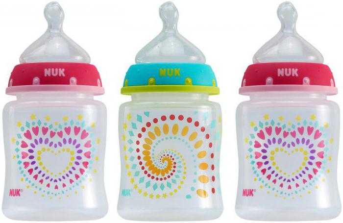 Nuk bottles