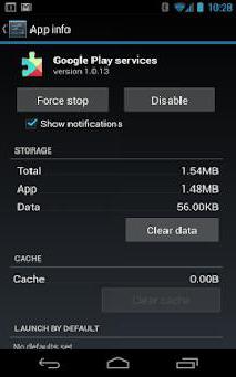 not enough memory in google play device