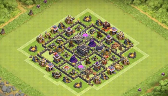 level 7 town hall clash of clans