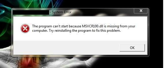 Отсутствует msvcrdll: как исправить ошибку?