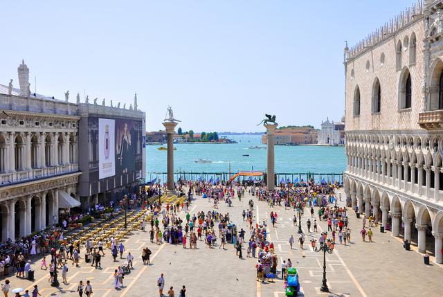 Площадь Сан Марко в Венеции Италия