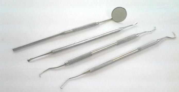 инструменты для снятия зубных отложений