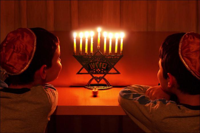 Hanukkah celebration