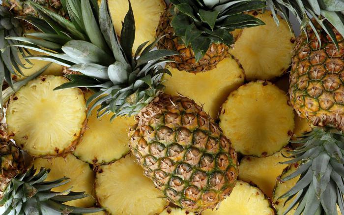 как определить спелость ананаса
