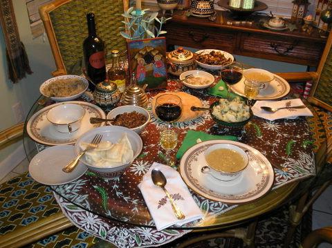 малороссийский обряд носить вечерю