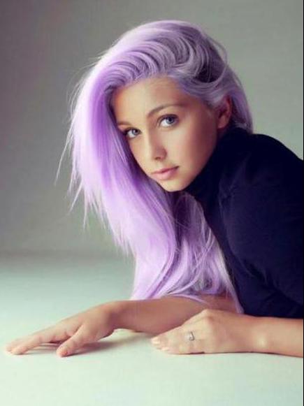 фиолетовые волосы после тоника