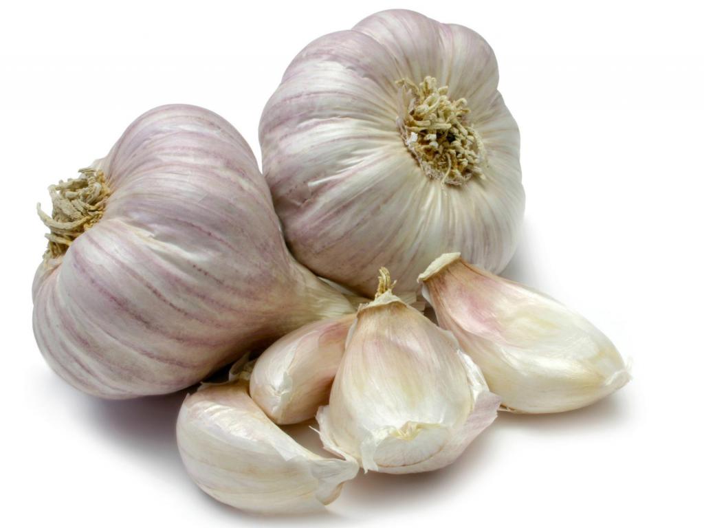 Blood thinning garlic