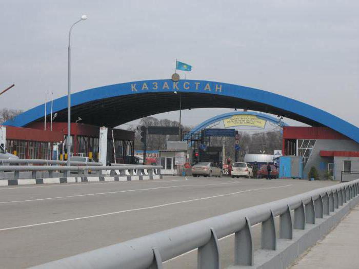 граница между россией и казахстаном