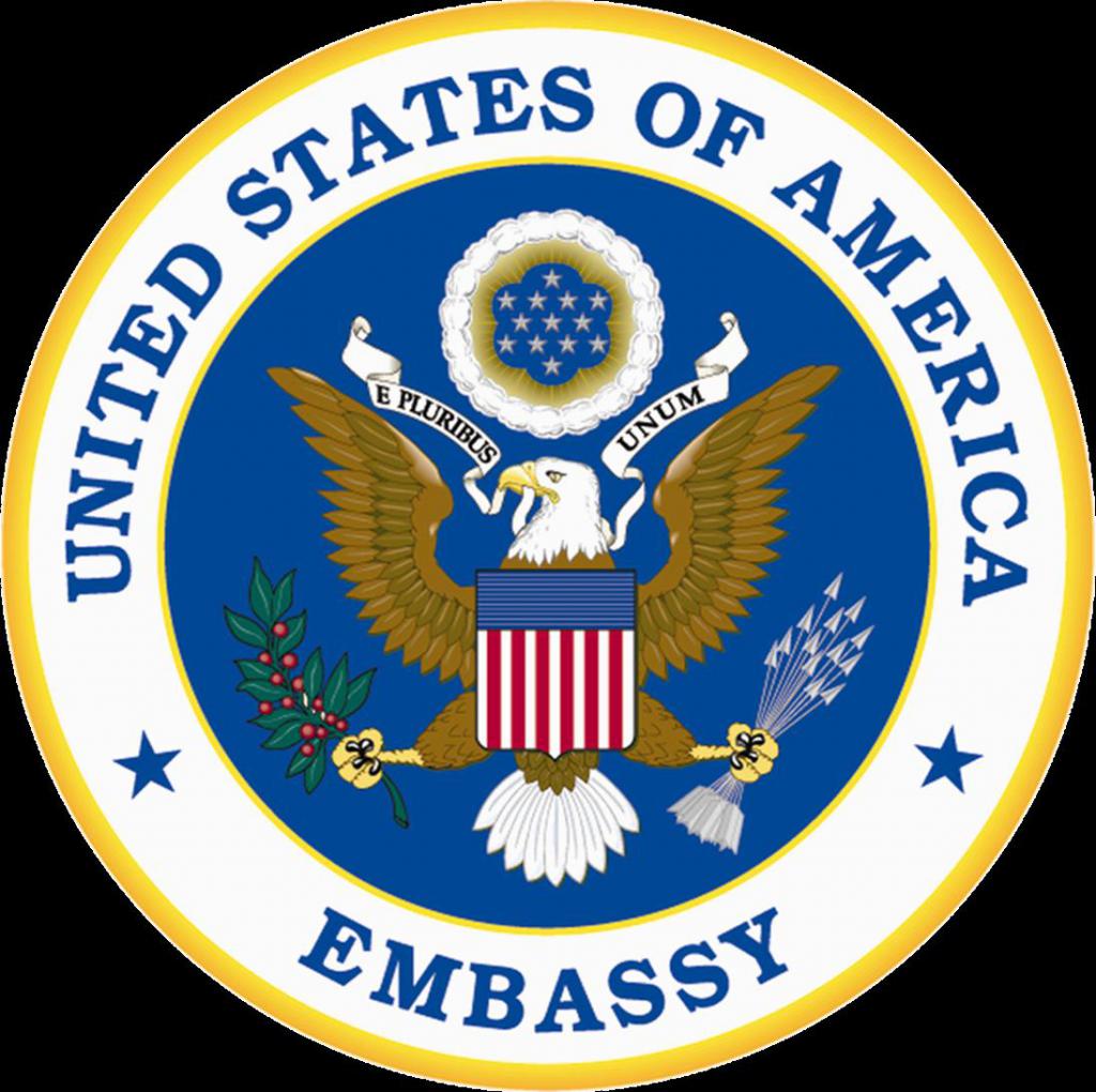 Эмблема посольства США