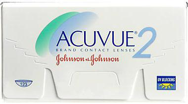 johnson johnson контактные линзы acuvue 2