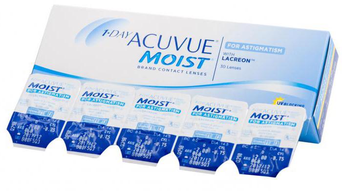 ohnson johnson контактные линзы 1 day acuvue moist отзывы