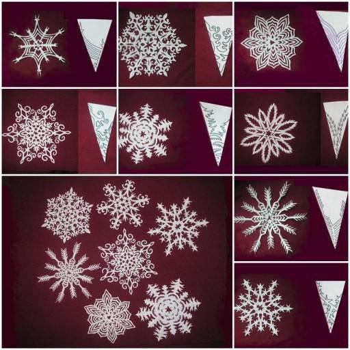 christmas snowflakes stencils