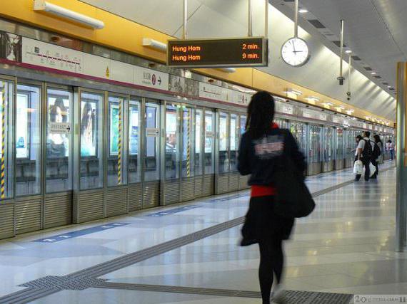 Hong Kong subway