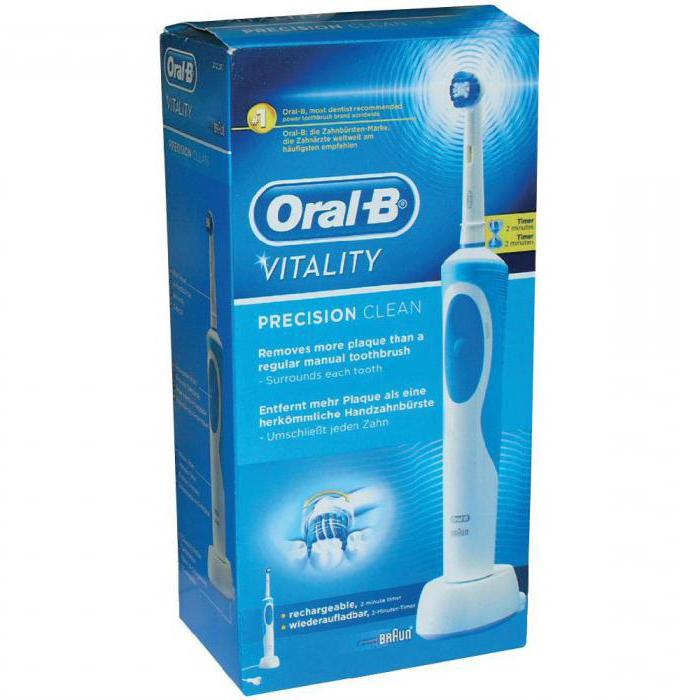 зубная щетка oral b vitality precision clean
