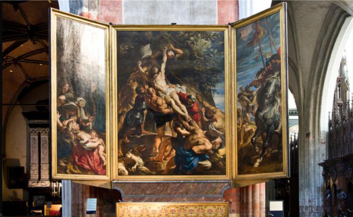 erection of the cross rubens