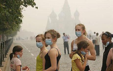 загрязнение воздуха в москве сейчас