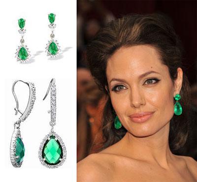 emerald earrings photo