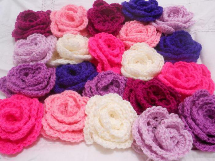 crochet roses patterns