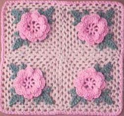 crochet rose pattern crochet