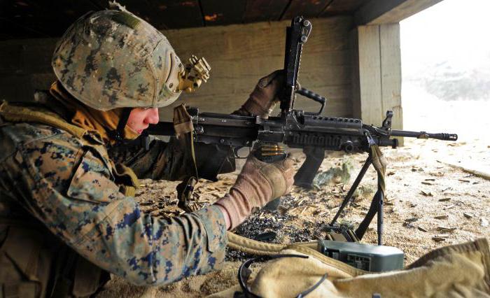 single machine gun m240g usa