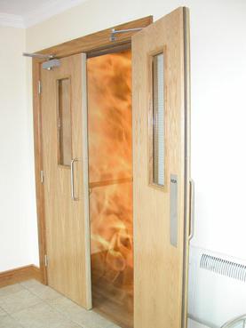 двери противопожарные деревянные ei 30