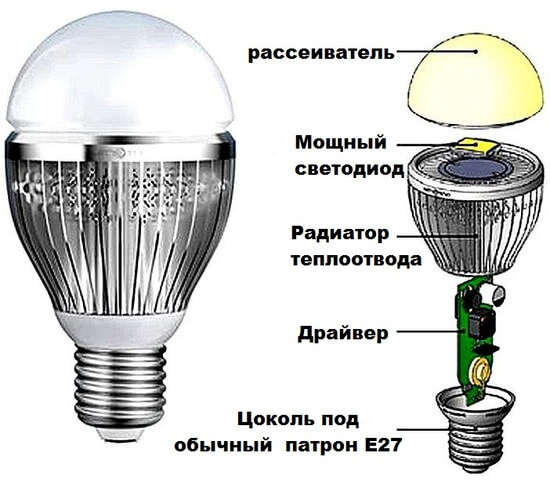 схема лампы