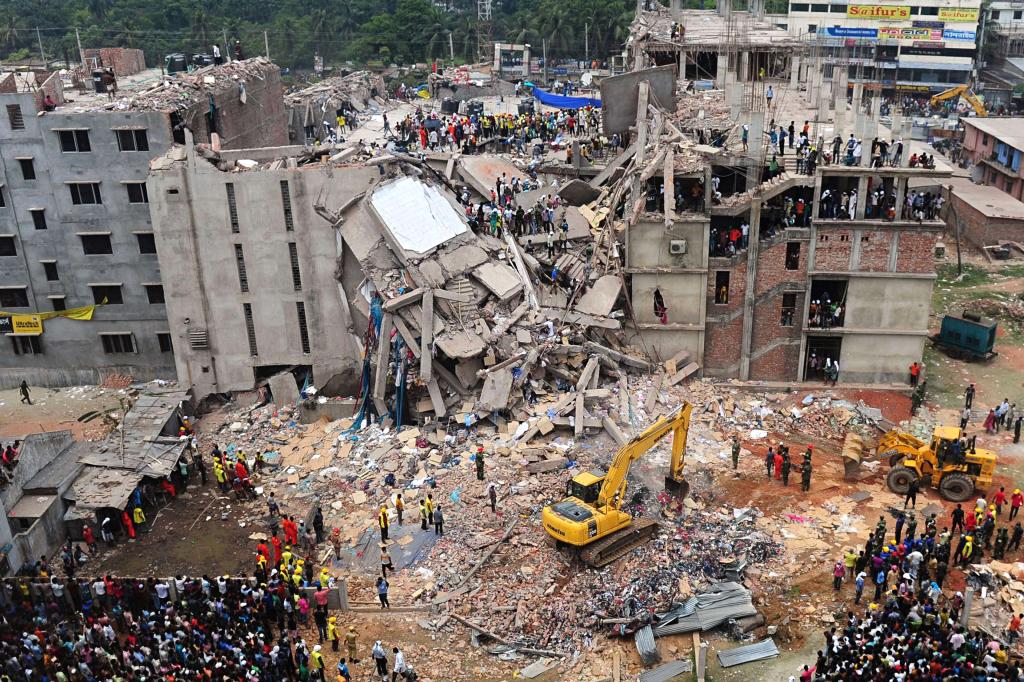 В 2013 году произошла страшная трагедия на швейной фабрике Rana Plaza 