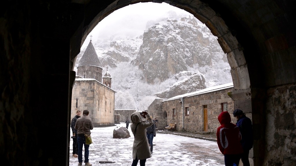 Армении в январе 