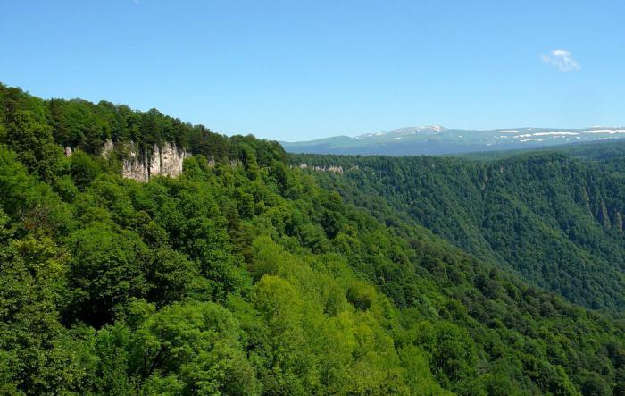 natural complexes of the Caucasus