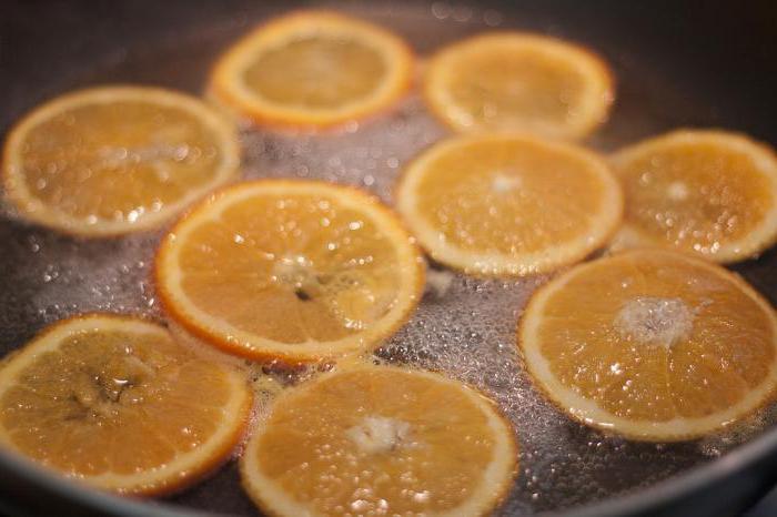 Как карамелизировать апельсин