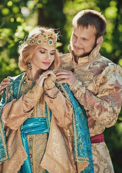 Приглашение на свадьбу в русском стиле