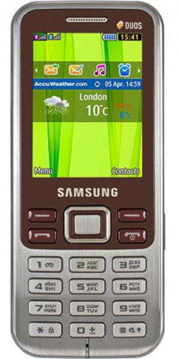 телефон Samsung C 3322