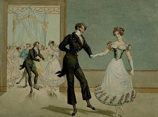 старинный французский танец