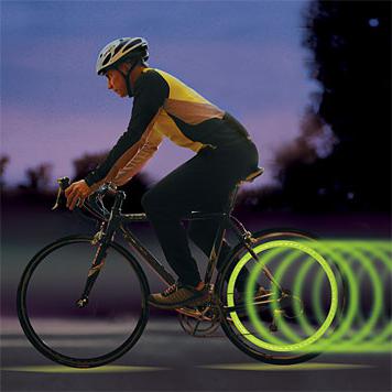 как сделать подсветку на велосипед