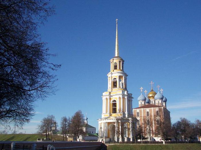 о соборной колокольне рязанского кремля