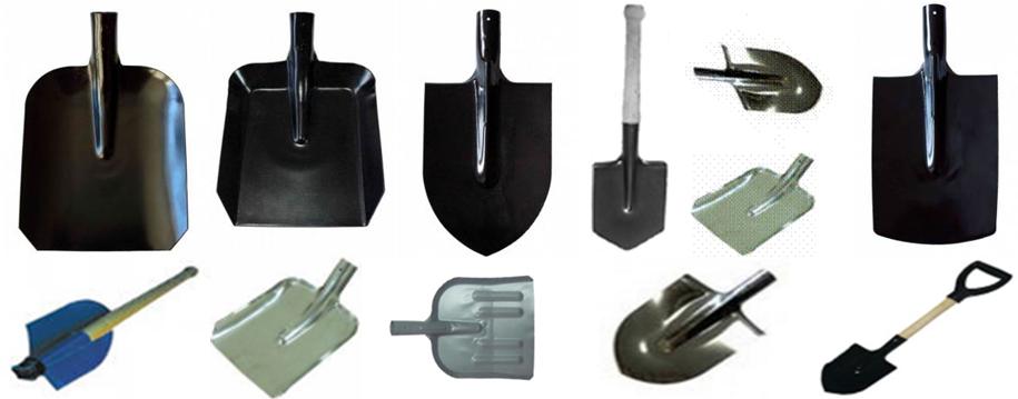 Разновидности лопат