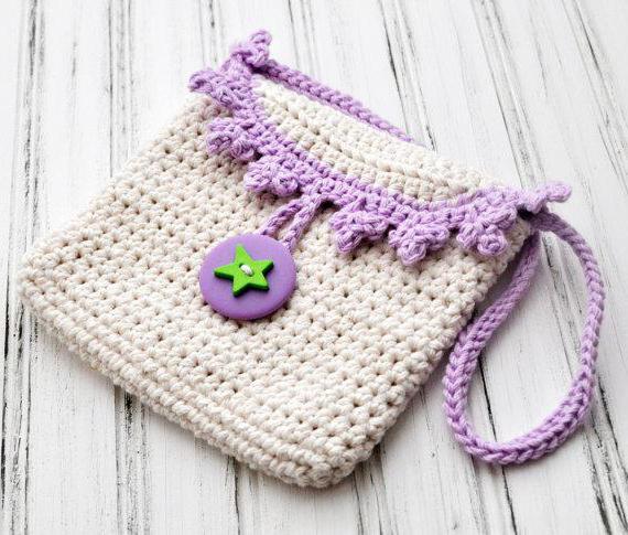 children's crochet handbag