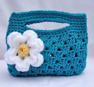 crochet baby bag