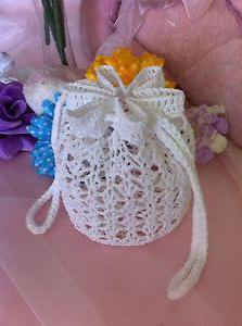 crochet baby bag description