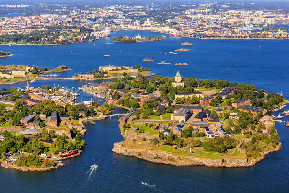 Крепость Свеаборг в Хельсинки